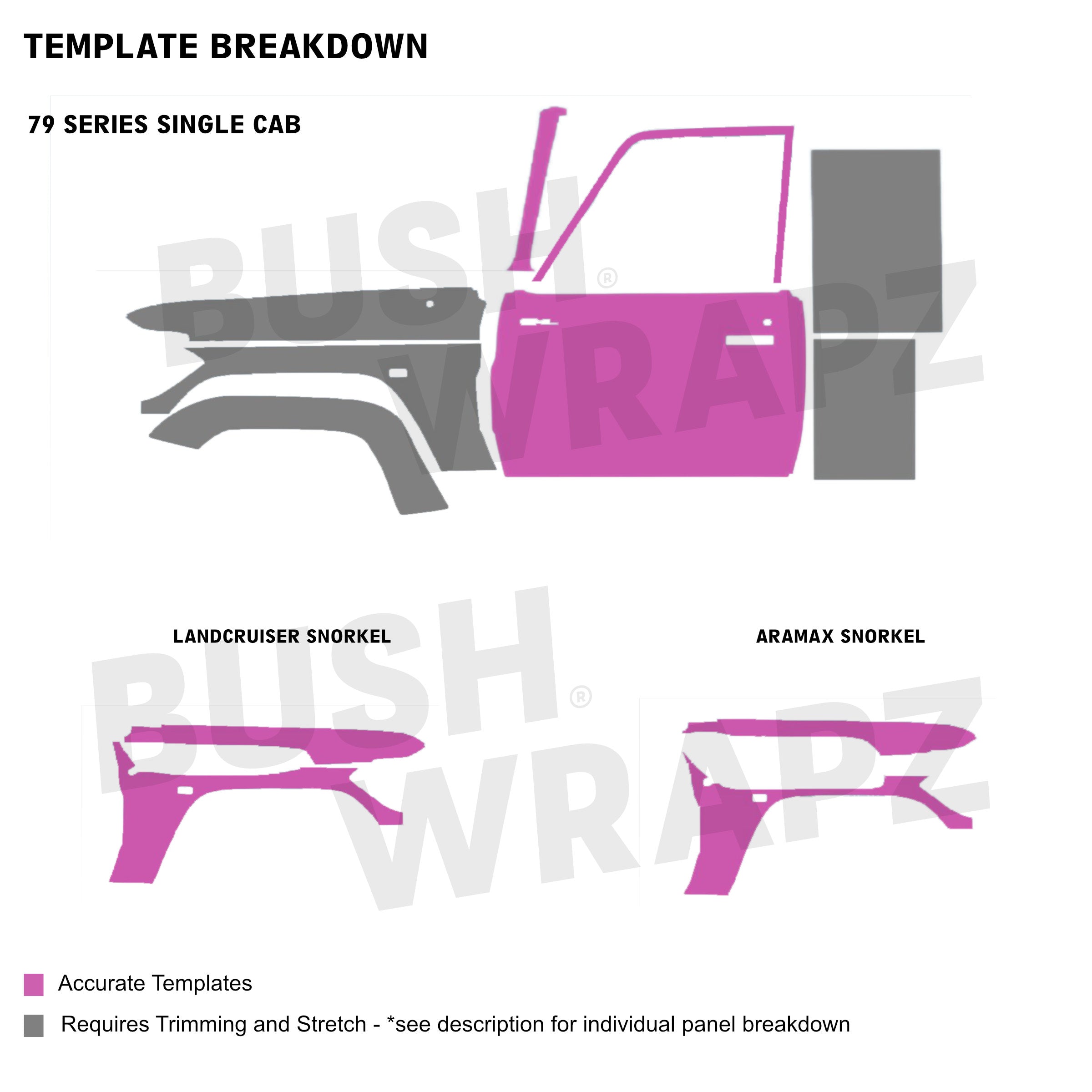 BushWrapz PRO - Toyota 79 Series Single Cab (2010 - 2023)