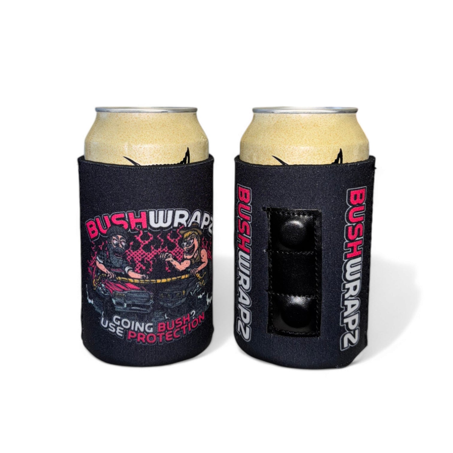 BushWrapz Stubby Cooler with Magnet