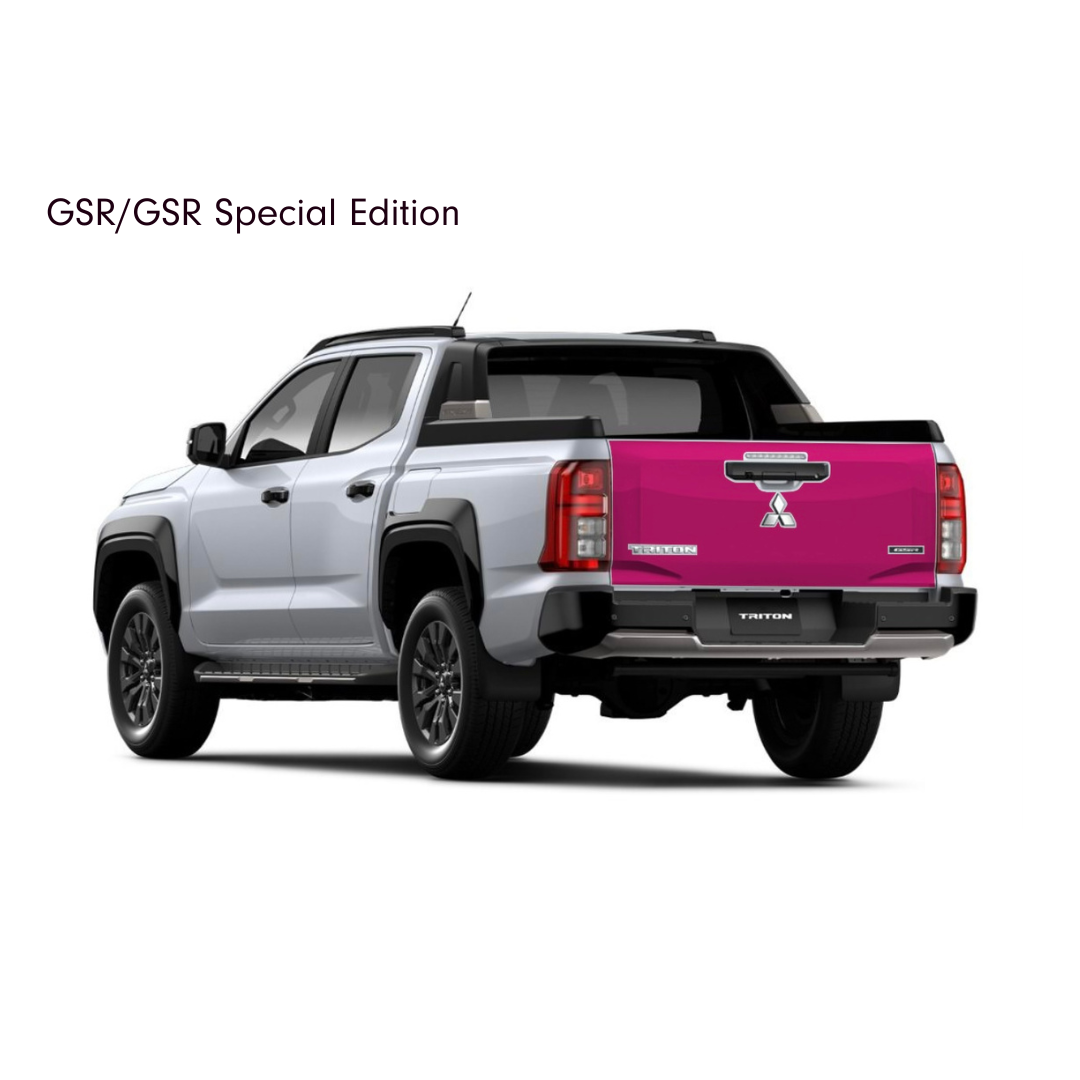 BushWrapz Kit - To Suit Mitsubishi Triton MV 2024 to Current Tailgate