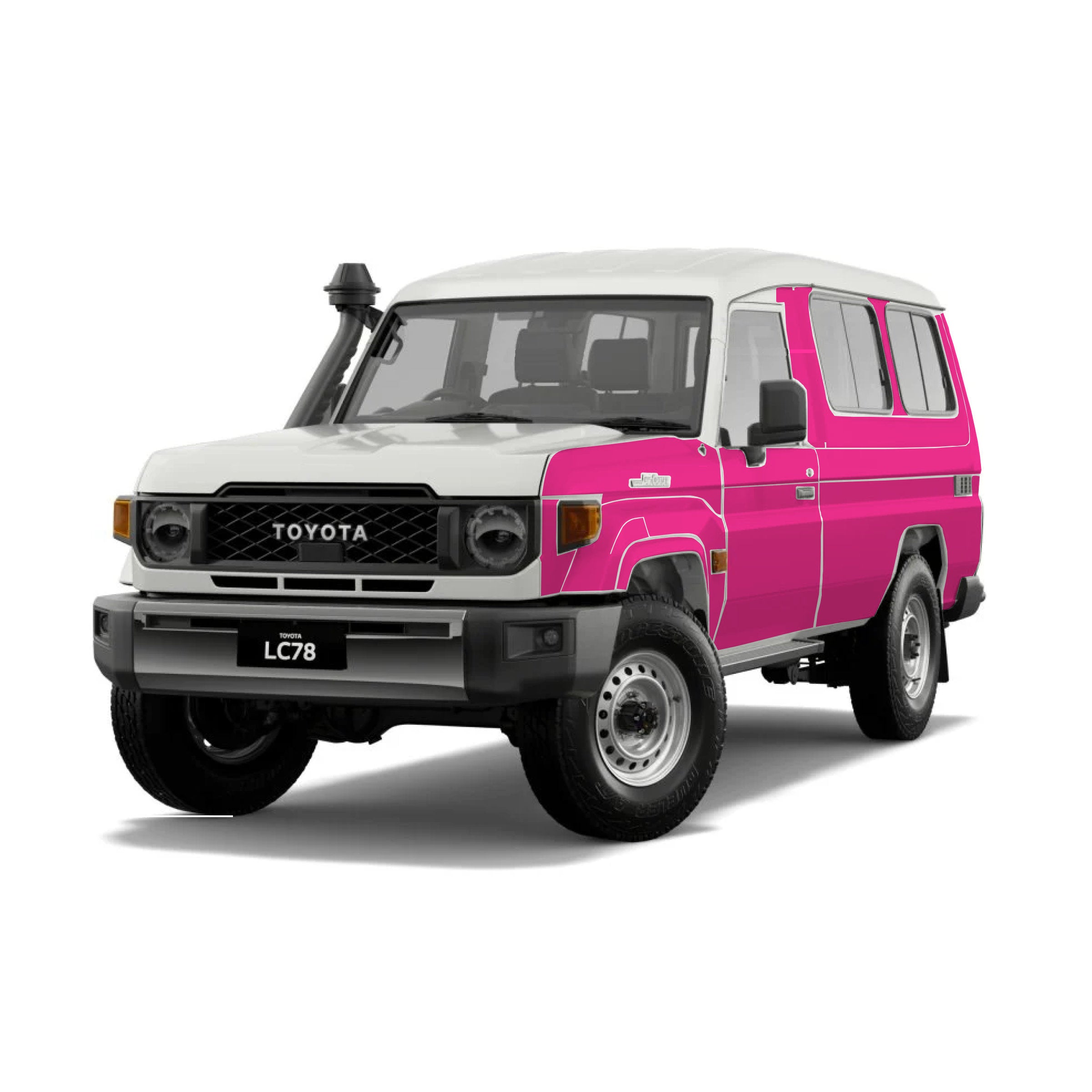 BushWrapz Kit - To Suit Toyota Landcruiser 78 Series Troopy (2024 - Current Model)